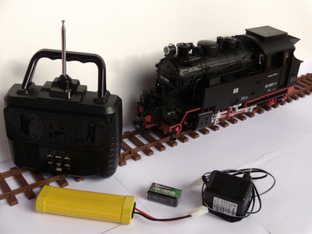 Locomotive à vapeur radiocommandée 131 BR 99 6001 de la DR
