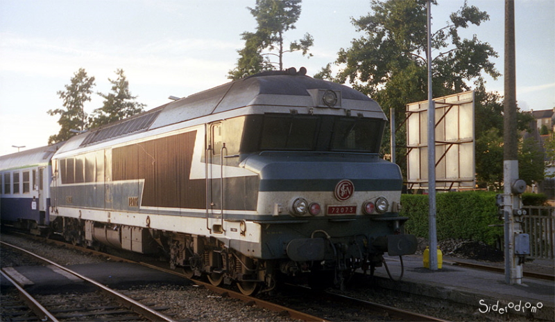 Souscription CC 72000 LTMF échelle Zéro en livrée bleue plaquée (CC 72073 - Rennes)